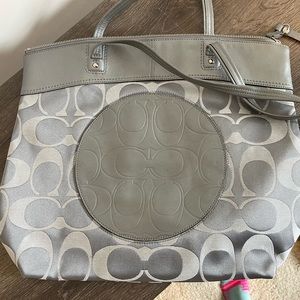 Coach Gray Tote